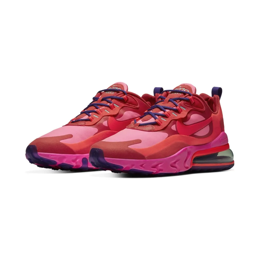 Nike Air Max 270 React Electronic Music Mystic Red/Pink Blast/Habanero Red (AO4971-600)