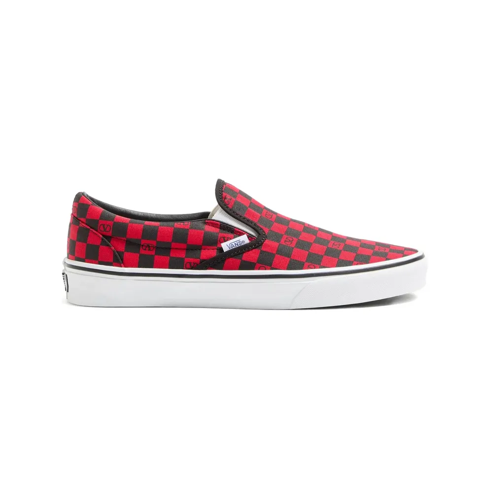 Vans X Valentino X Checked “Red/Black” (8Y2S0M96HPK JV7)
