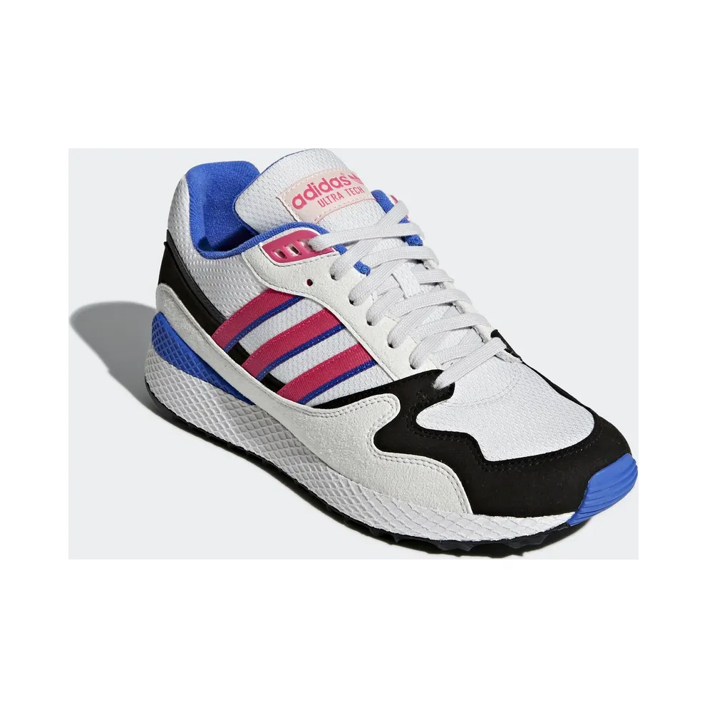 adidas Ultra Tech Shock Pink Crystal White/Shock Pink/Core Black (AQ1190)