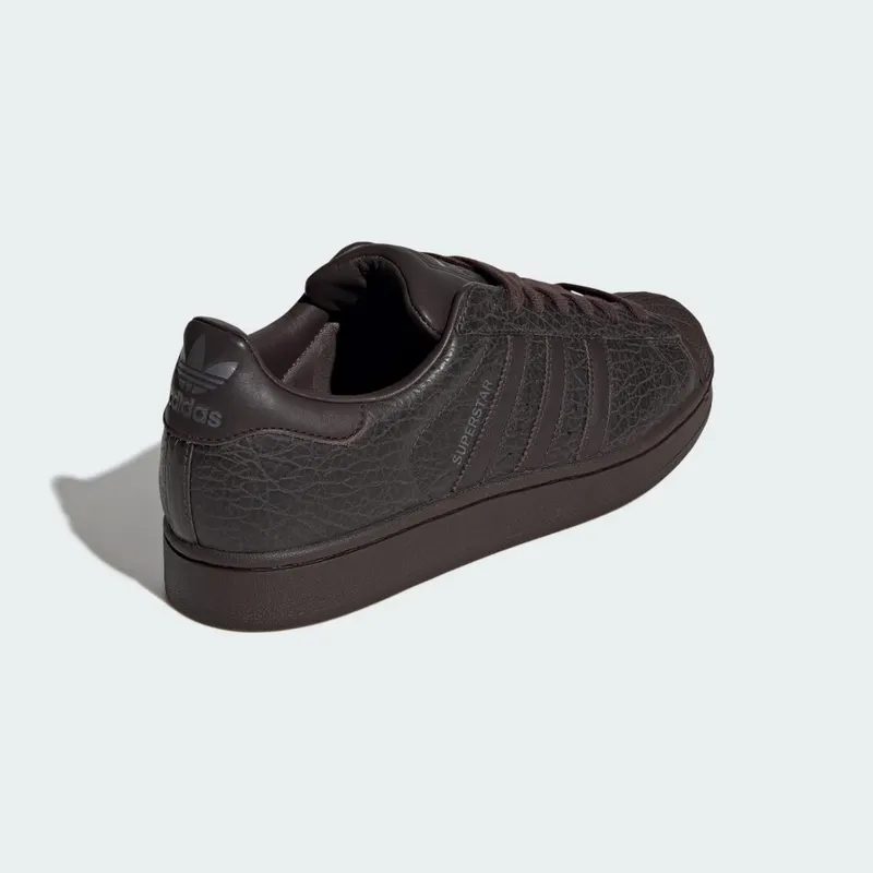 Adidas SUPERSTAR II Shoes Shadow Olive / Dark Brown / Iron Metallic (HQ2365)