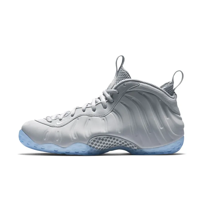 Nike Air Foamposite One Wolf Grey Suede Wolf Grey/White-Wolf Grey-Black (575420-007)
