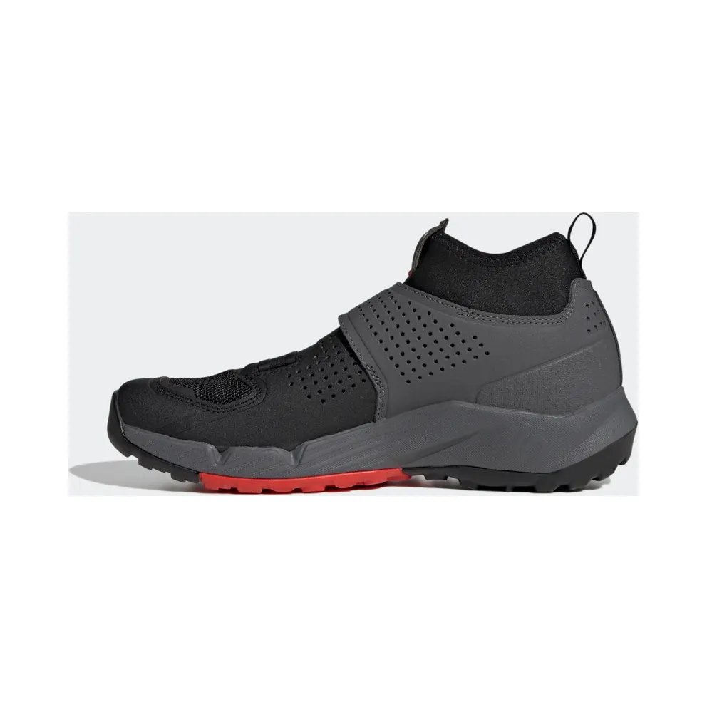 Adidas 5.10 TRAILCROSS PRO CLIP-IN W MOUNTAIN BIKE SHOES Grey Five / Core Black / Red (HP9929)