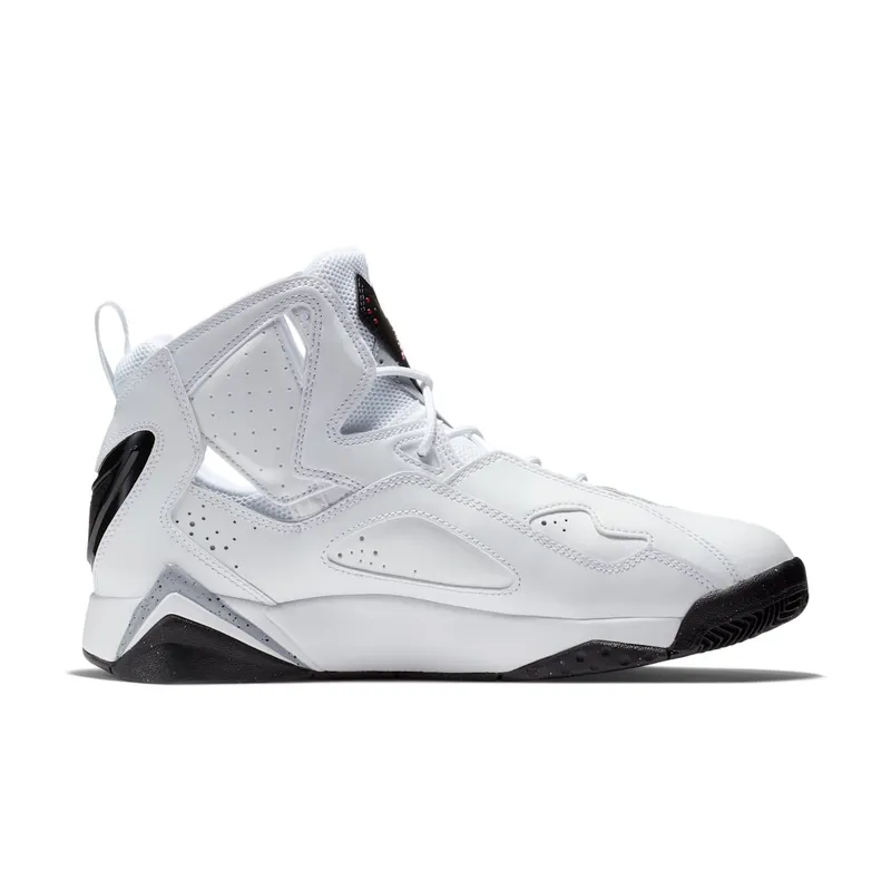 Jordan True Flight White Cement White/Gym Red-Black-Wolf Grey (342964-104)