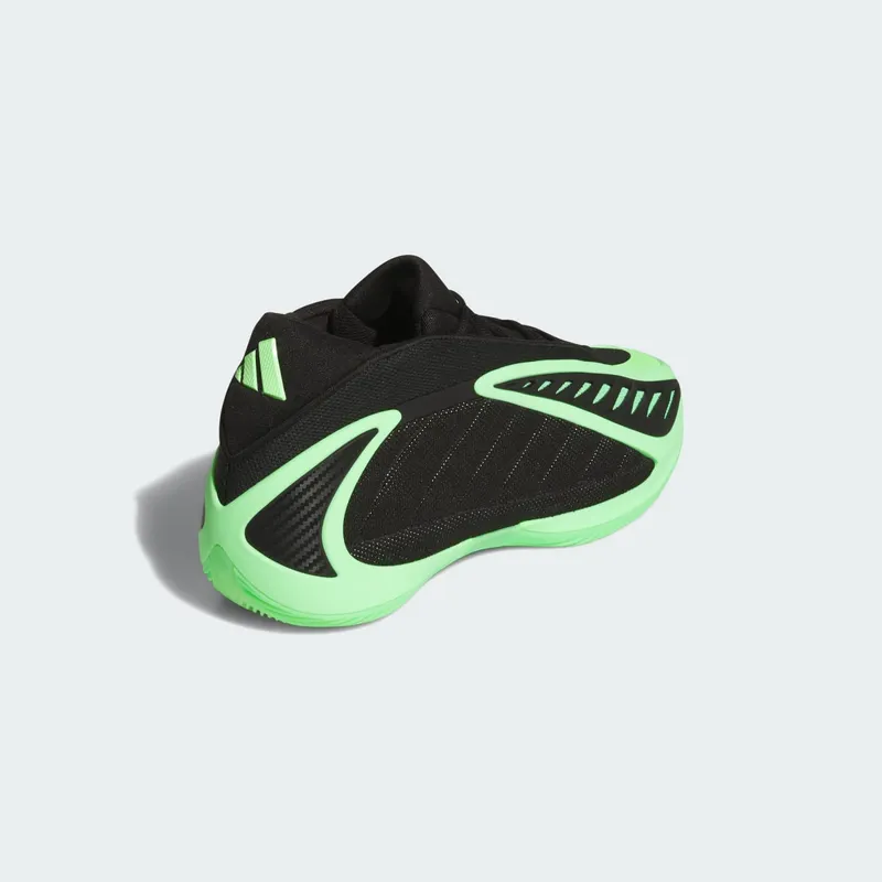 Adidas Anthony Edwards 2 Core Black / Lime Burst / Core Black (JR1572)