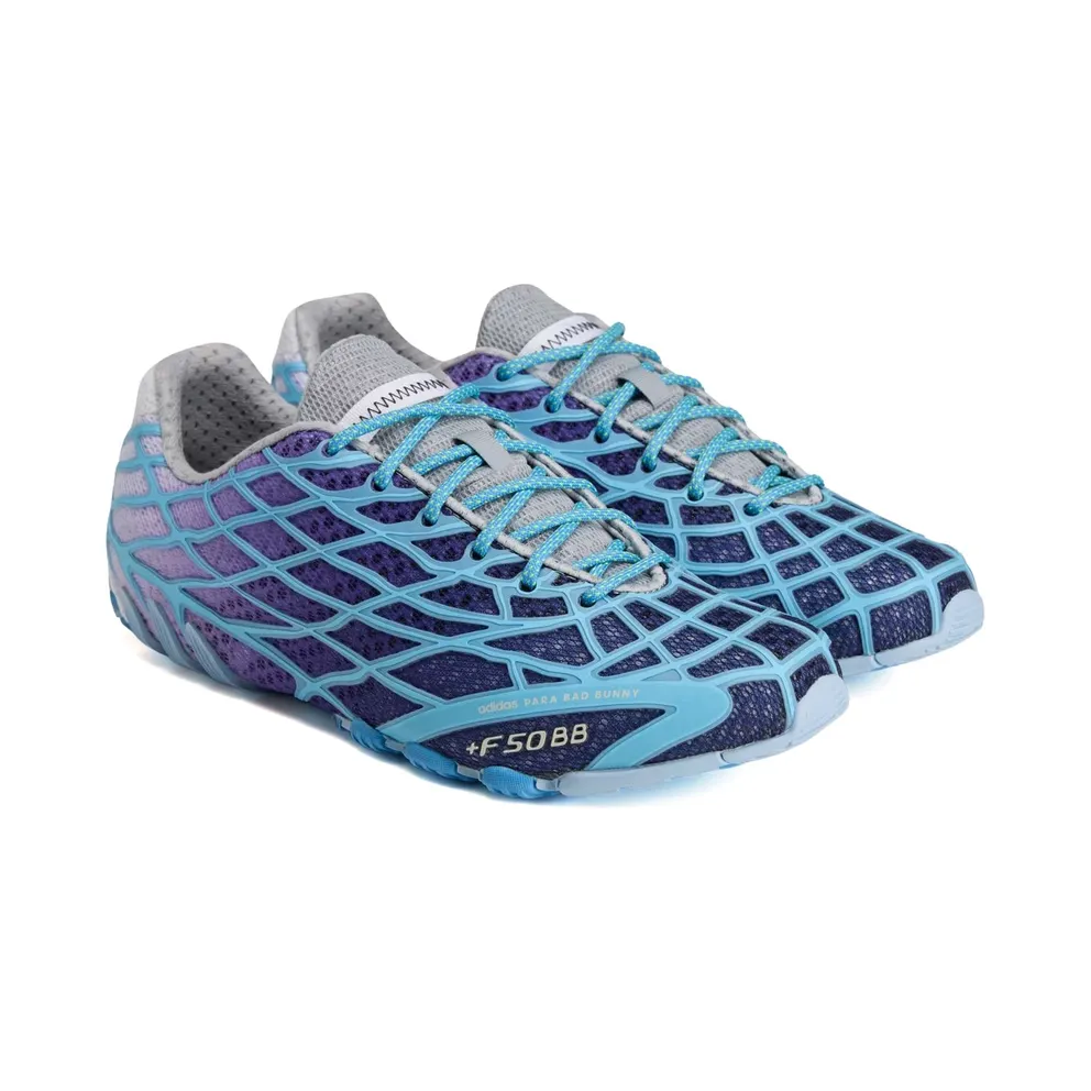 Bad Bunny x adidas F50 Ghost Sprint – “Core Black / Charcoal / Aurora Black” (HP4218)