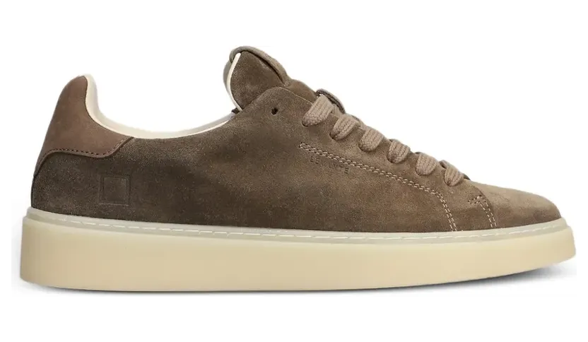 D.A.T.E. Levante Sneakers aus Wildleder – Braun (M451LVSDBR)