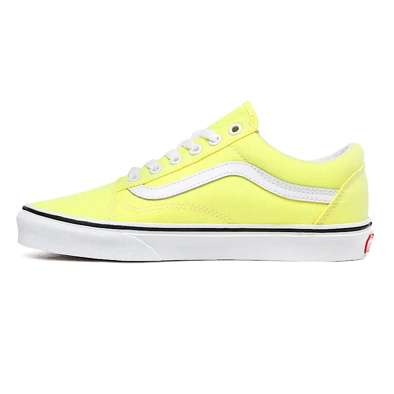 VANS Neon Old Skool Shoes (Yellow)