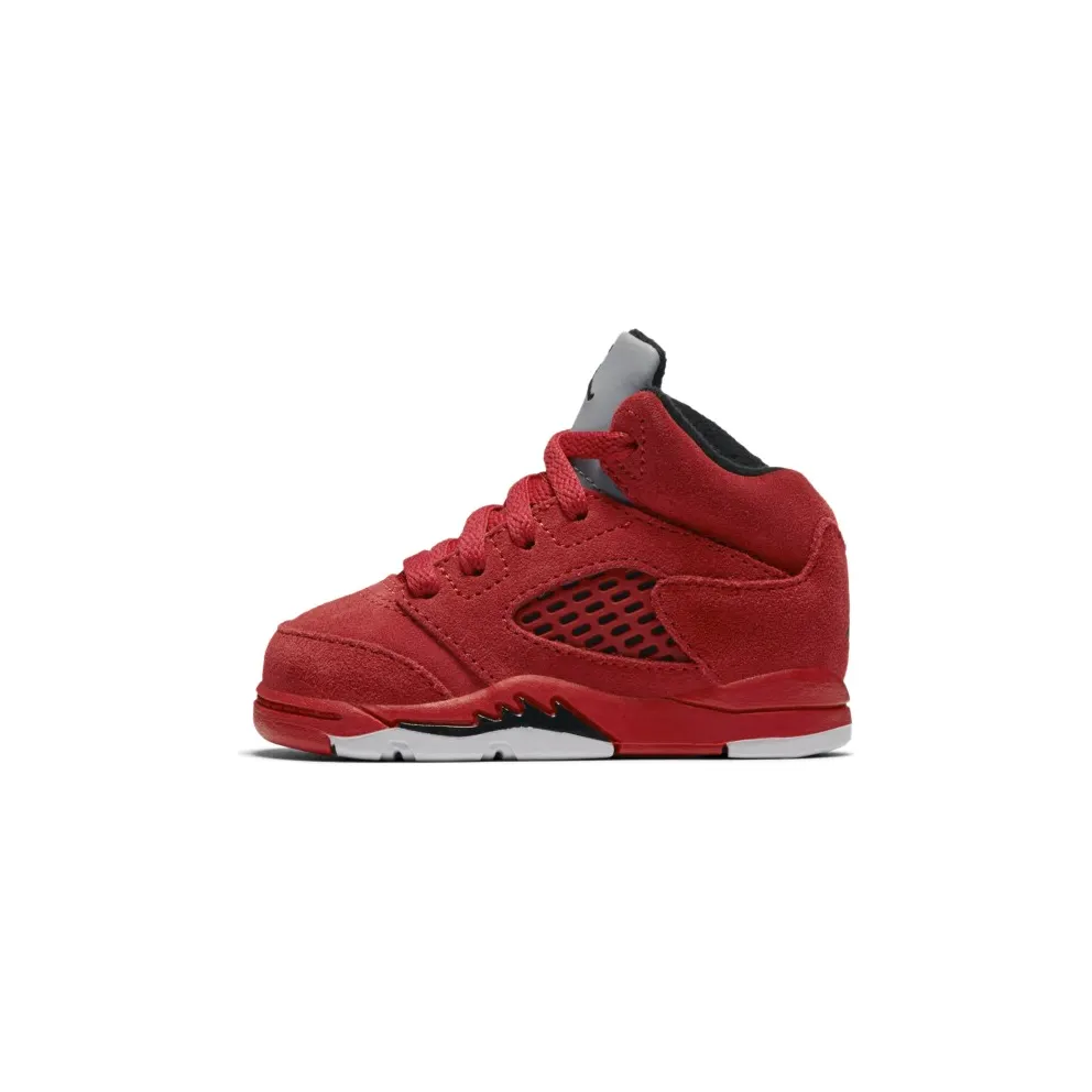 Jordan 5 Retro Red Suede (TD) University Red/Black (440890-602)