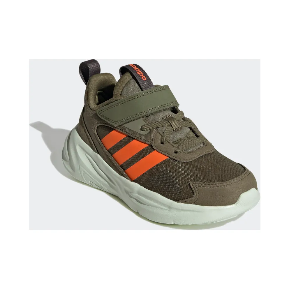 Adidas Ozelle Running Lifestyle Elastic Lace with Top Strap Focus Olive / Impact Orange / Linen Green (GY7112)