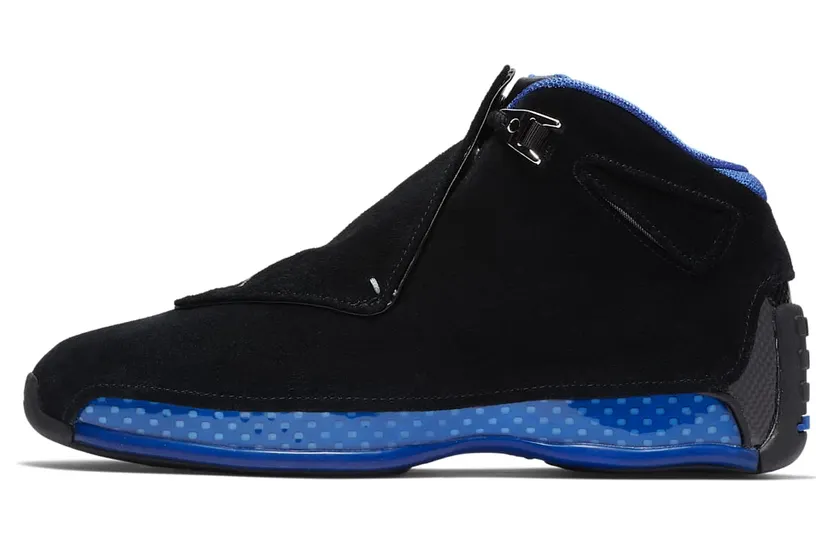 Jordan 18 Retro Black Sport Royal