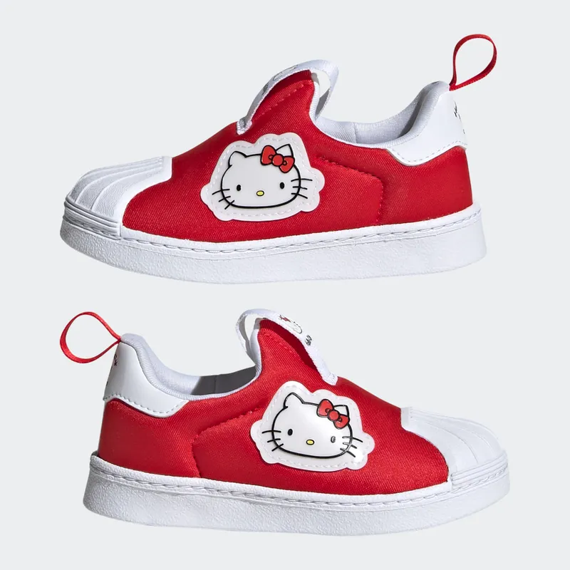 Adidas Hello Kitty Superstar 360 Vivid Red / Cloud White / Core Black (GY9213)