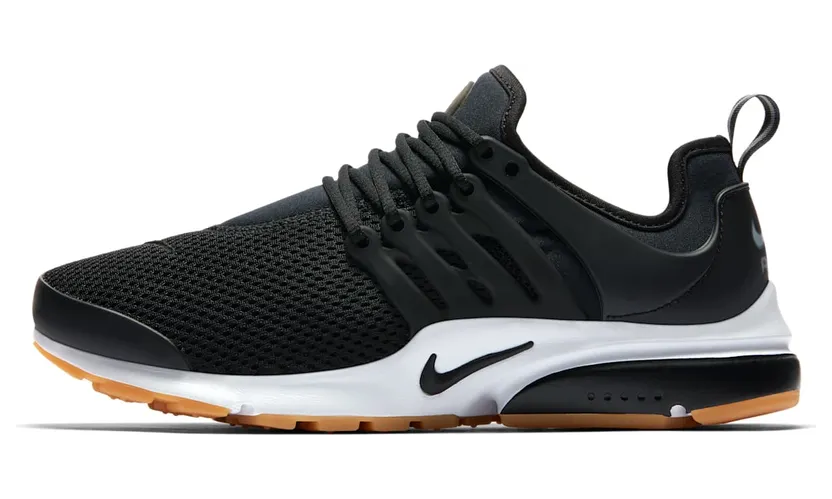 Nike Air Presto Black/Black-White-Gum Yellow (W)