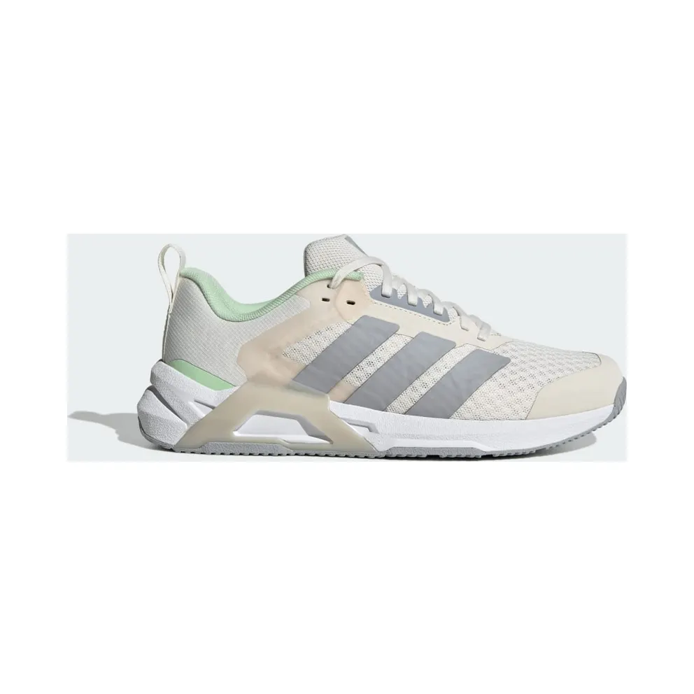Adidas Dropset Control Training Shoes Chalk White / Halo Silver / Lime Burst (JS3123)