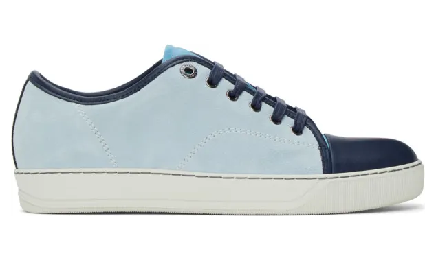 Lanvin Blue Suede DBB1 Sneakers (FM-SKDBB1-VENA-H20)