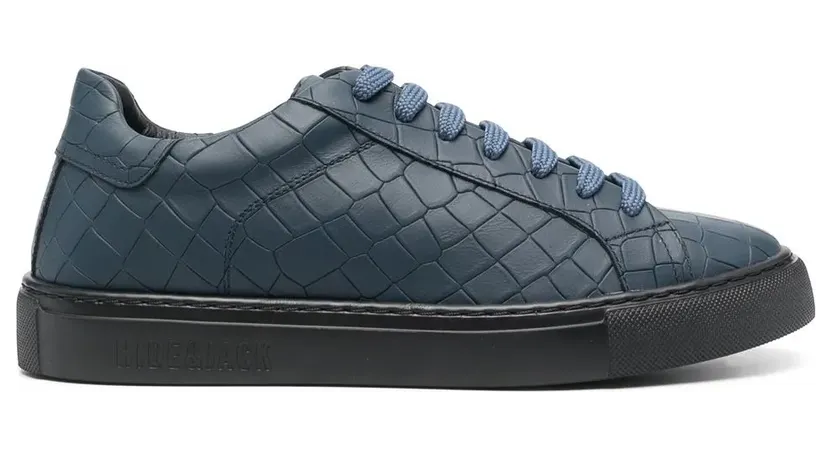 Hide&Jack Hide&Jack Essence Croco “Blue” (EIBKLBLUBLK)