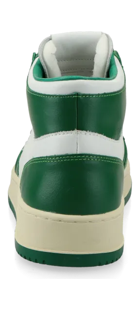 Autry Medalist Mid W (leat / leat / white / green) – AUMWWB03 (4)