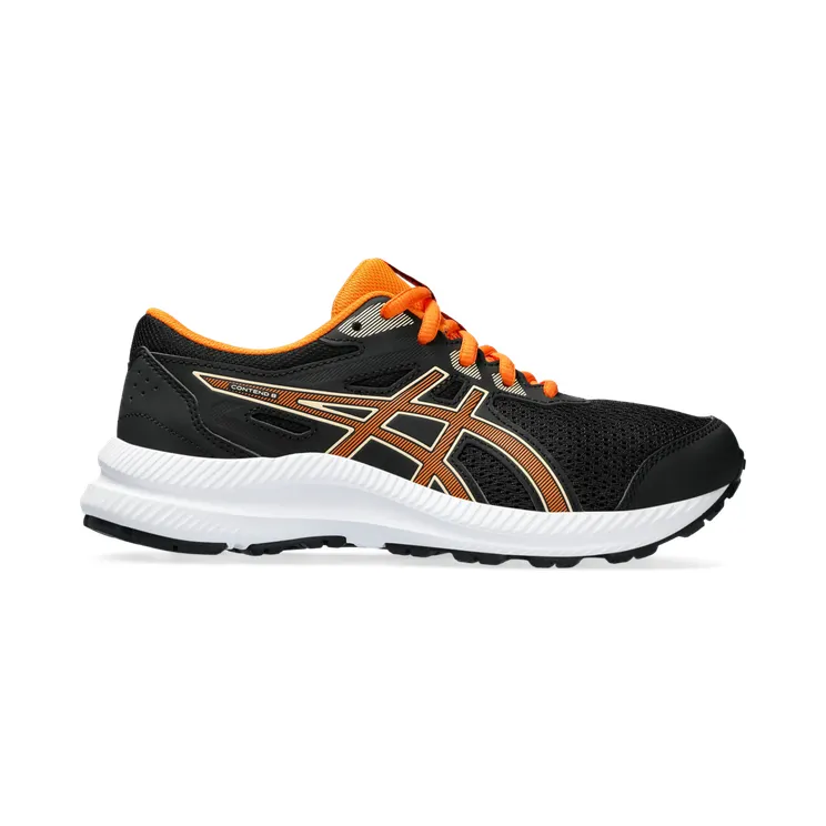 Asics Contend 8 Gs Black/Bright Orange (1014A259.007)