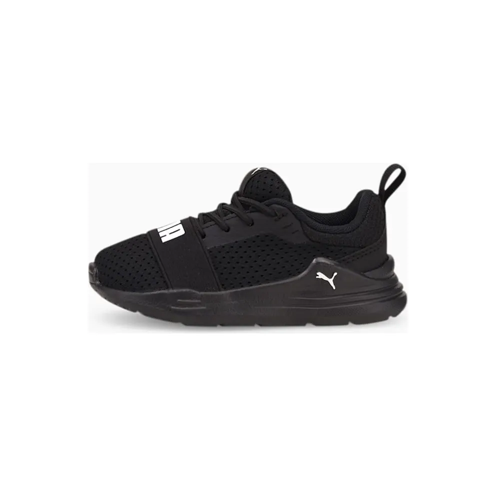 PUMA Wired Run Babies’ Black/White (374217-01)