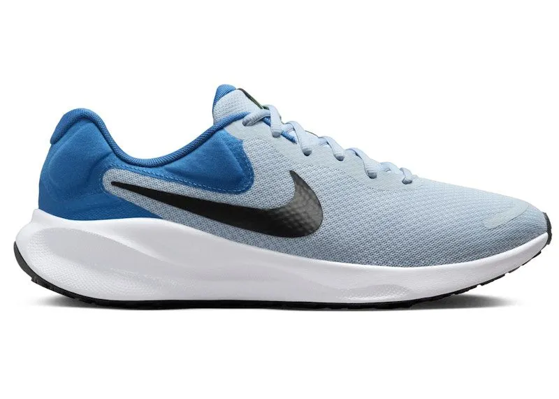 Nike Revolution 7 Light Armory Blue Star Blue Green Strike Black (FB2207-402)