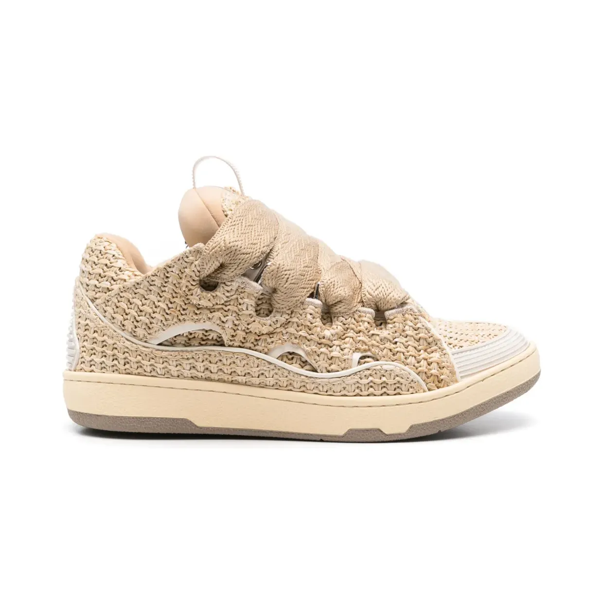 Lanvin Curb sneakers – Beige (FUSKDK12RACAP25)