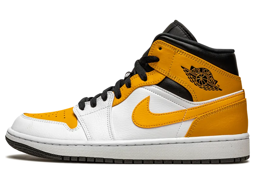 Air Jordan 1 Mid University Gold – “University Gold / White / Black” (554724-170)