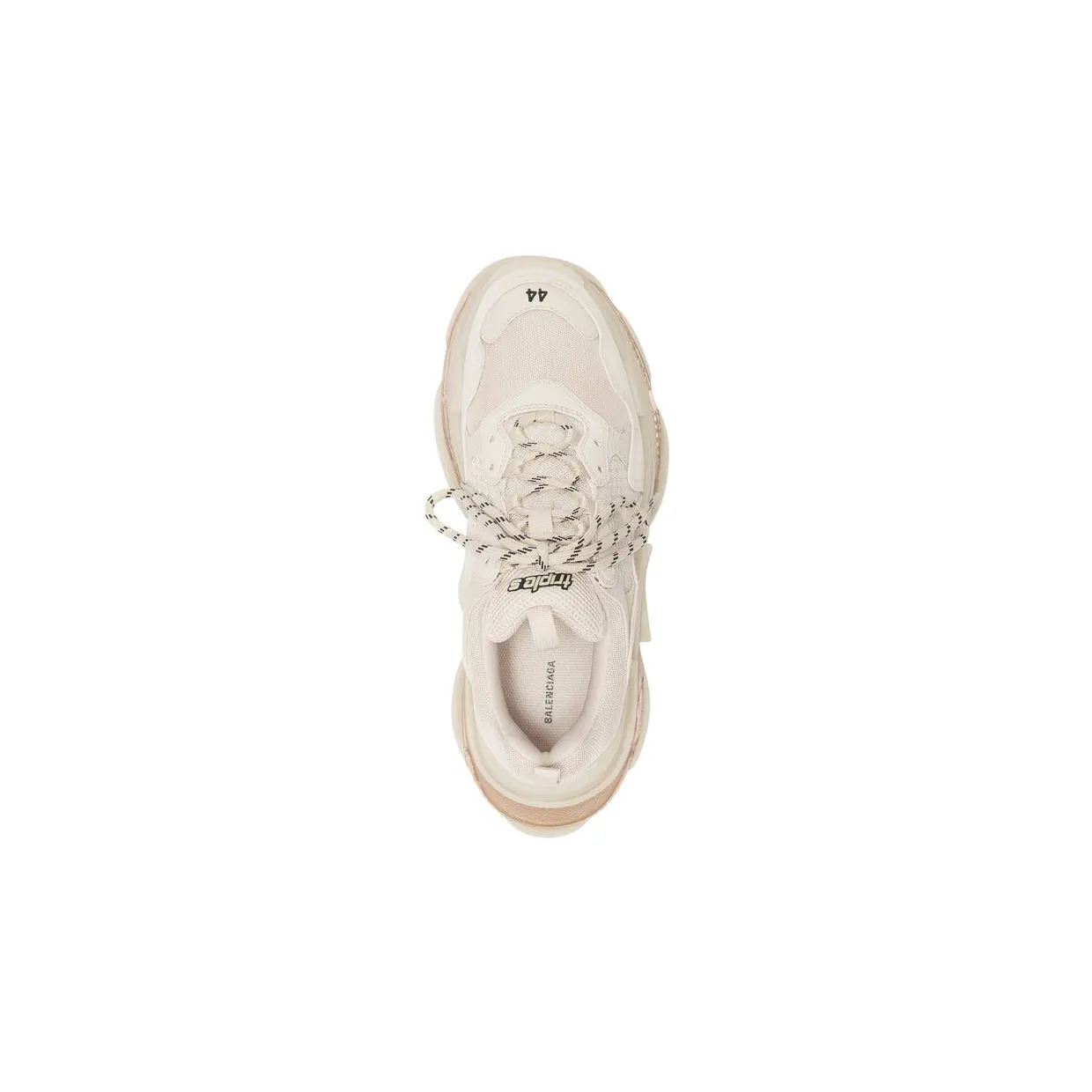 Balenciaga Triple S Clear Sole Off White (541624W2FB19005) (5)