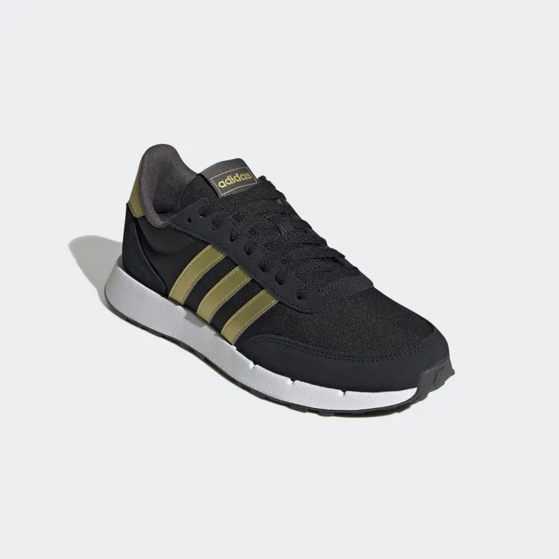 Adidas Run 60s 2.0 Core Black / Gold Metallic / Grey Six (GX1714)