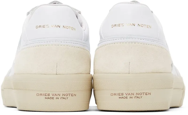 Dries Van Noten White Leather Low (SM212-103)