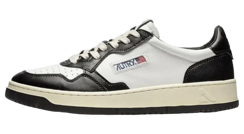 Autry Medalist Low White / Black (AULMWB01)