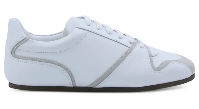 Moschino Sneakers mit Kontrasteinsätzen – Weiß (MB15021G0OGAB)
