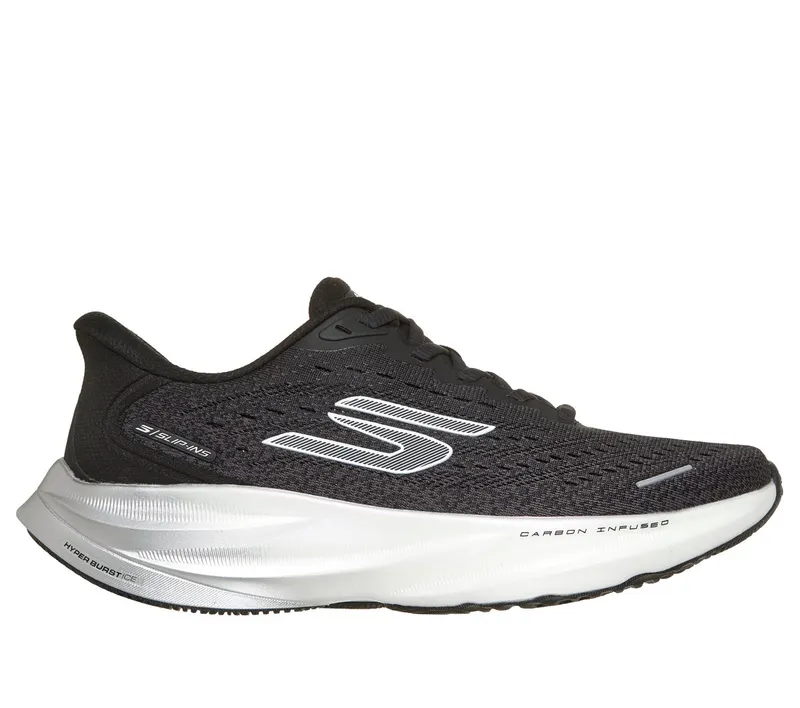 Skechers Slip-ins: Aero Spark Sneaker Black/Silver