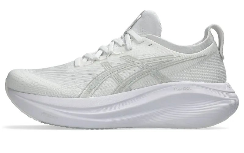 ASICS Gel-Nimbus 27 White Glacier Grey (1011B958-100)