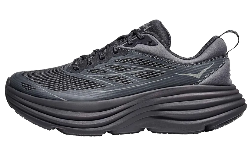 Hoka Bondi 8 TS Caged “Charcoal Grey / Grey Skies” (1155391-CYG)