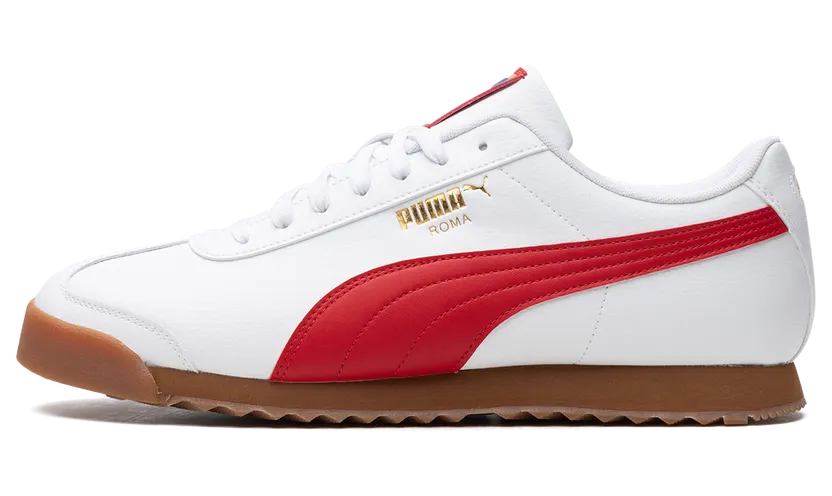 Puma Roma RWB “White / Red / Blue Mismatch” (388341-01)