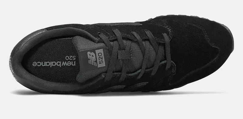New Balance 520 Suede Black (U520BB)