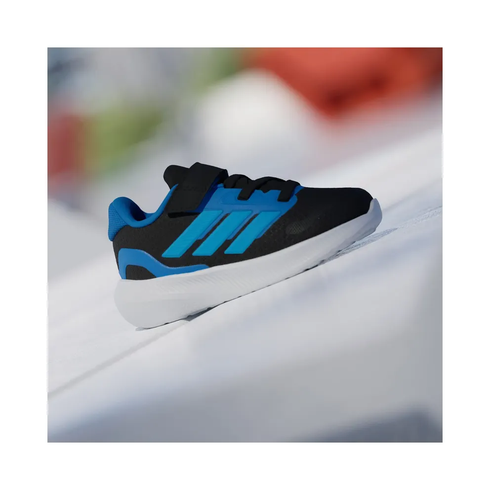 adidas Runfalcon 5 Shoes Kids “Core Black / Lucid Aquamarine / Lucid Ray Blue” (IH6865)