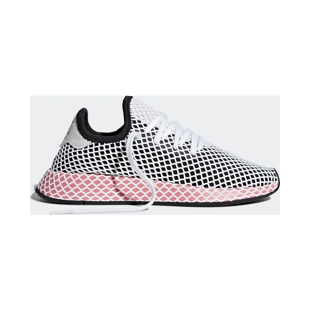 adidas Deerupt Core Black Chalk Pink (W) (CQ2909)
