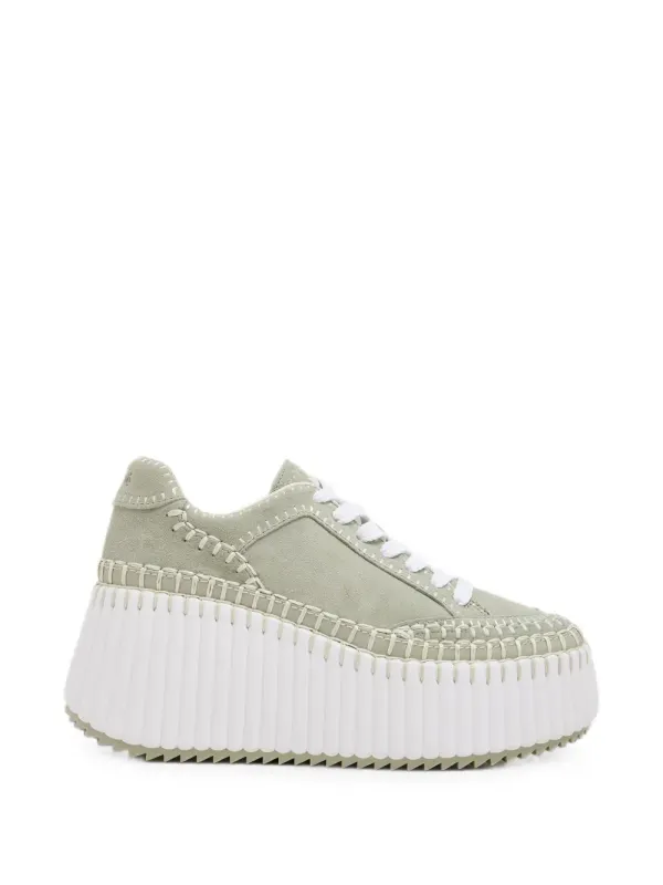 Chloé Nama wedge – Green (CHC24A02IMS)