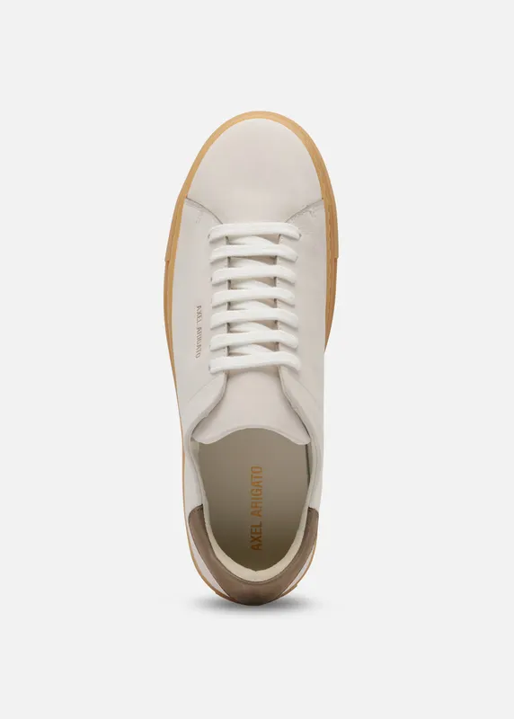 Axel Arigato Clean 90 Sneaker “Off White,Taupe” (F4623002)