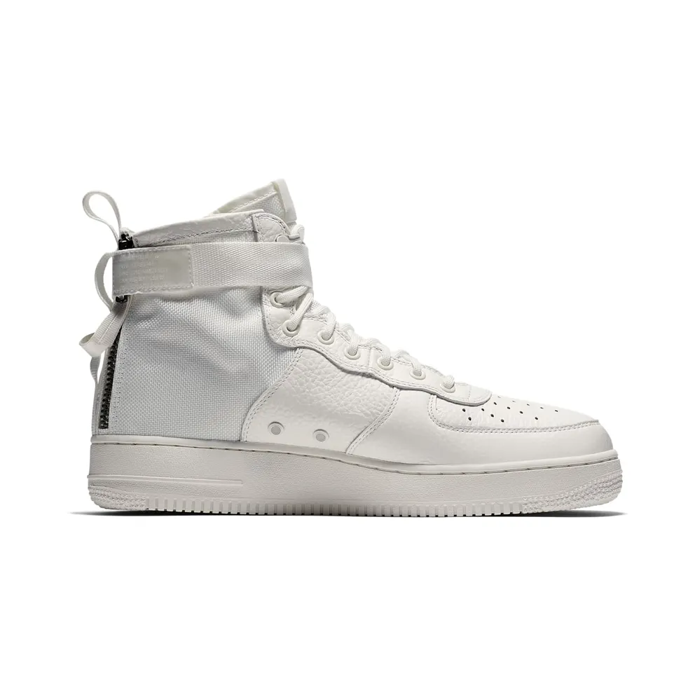 Nike SF Air Force 1 Mid Triple Ivory Ivory/Reflective Silver (AA6655-100)