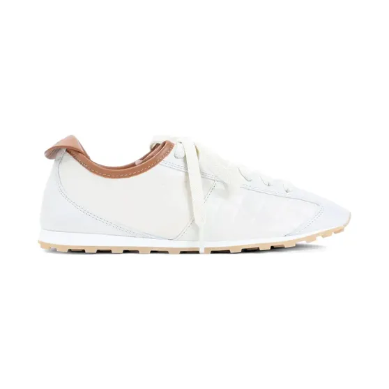 Jacquemus Sneakers met krokodillen-reliëf – Beige (FOW00175AC20C03)