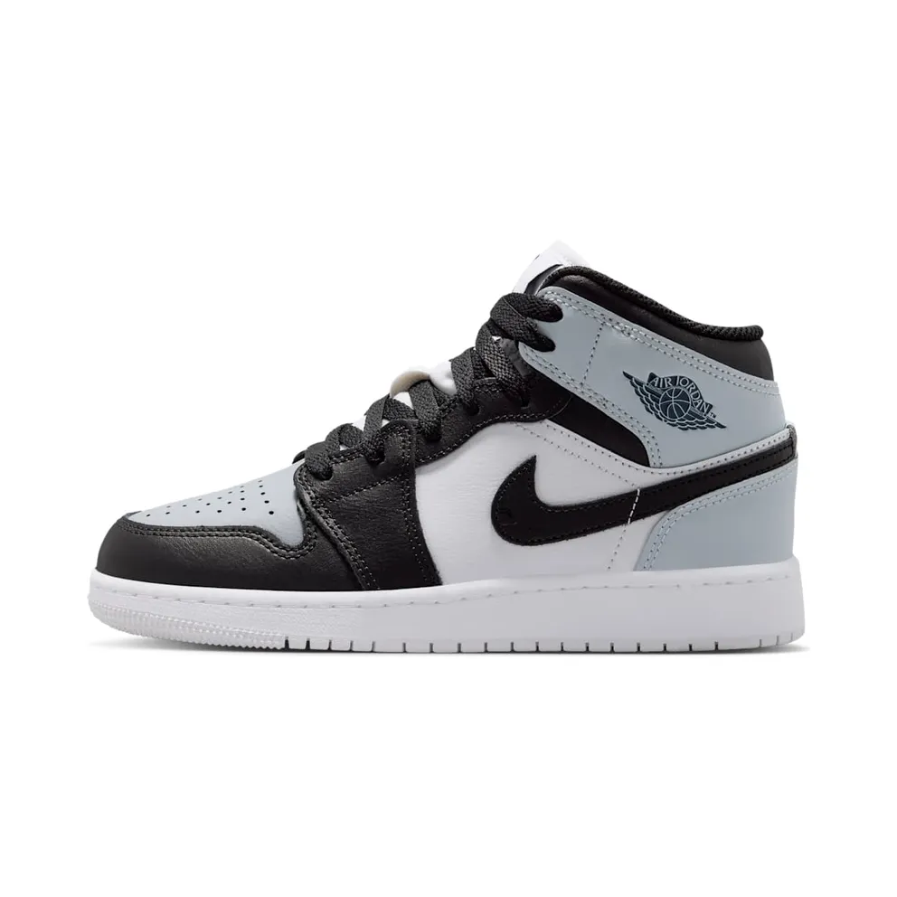Air Jordan 1 Mid GS “Black Aura Squadron Blue” (DQ8423-002)