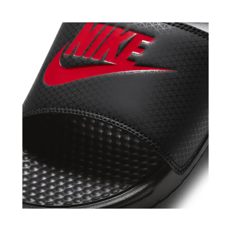 Nike Benassi Jdi Slipper “Black / Challenge Red” (343880-060)