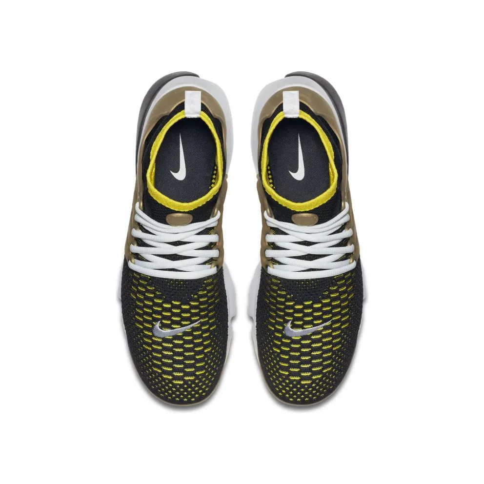 Nike Air Presto Ultra Flyknit Brutal Honey Black/Yellow Stark-Metallic Gold-Neutral Grey (835570-007)