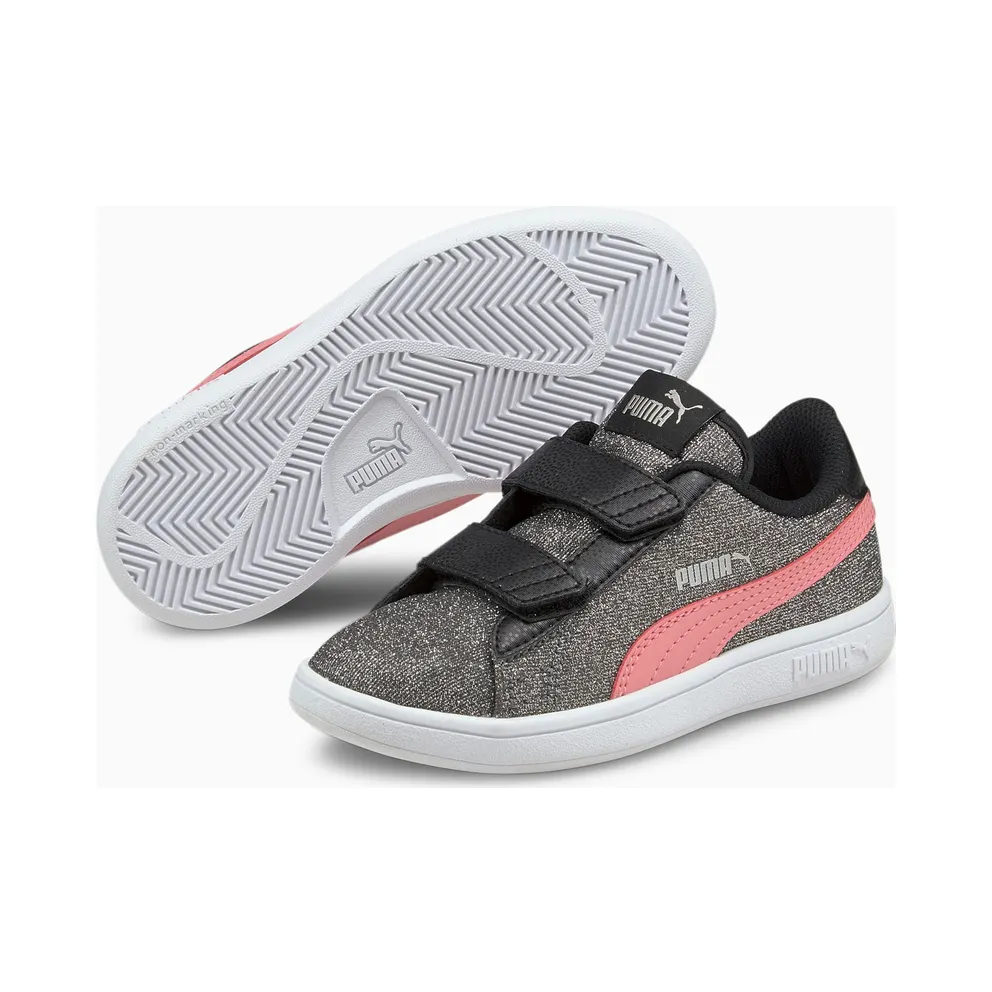 Puma Smash v2 Glitz Glam Kid Black (36737825)