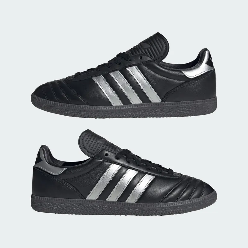 Adidas SAMBA JP “BLACK SILVER METALLIC” (HQ9241)