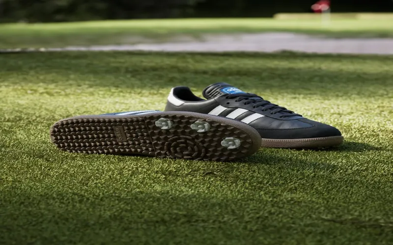 adidas Samba Spikeless Golf Core Black Cloud White Gum (JH6150)