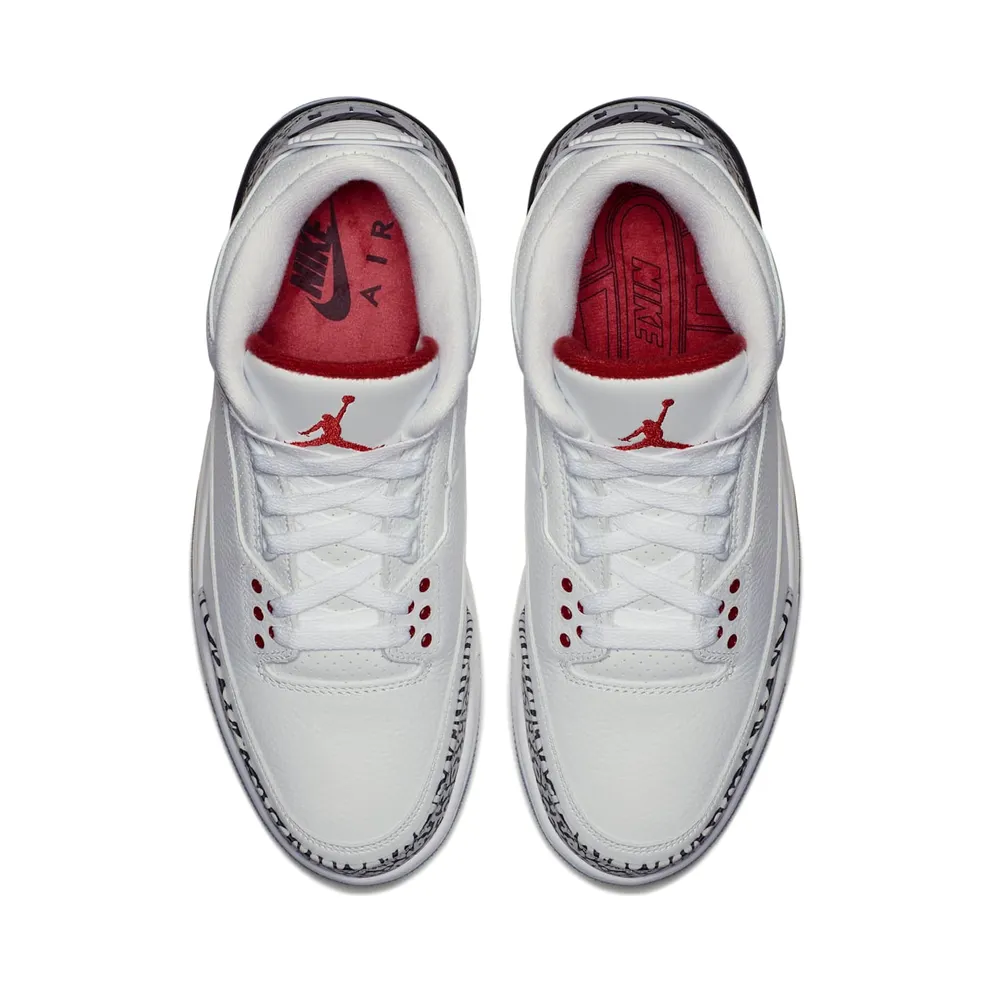 Air Jordan Nike AJ III 3 NRG White Cement (Dunk Contest – Free Throw Line) (2018) (923096-101)