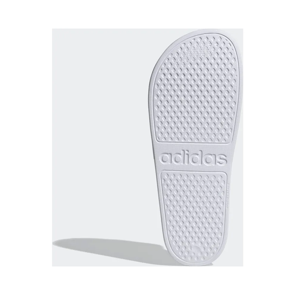 Adidas Adilette Aqua Slides Cloud White / Platinum Metallic / Cloud White (EF1730)