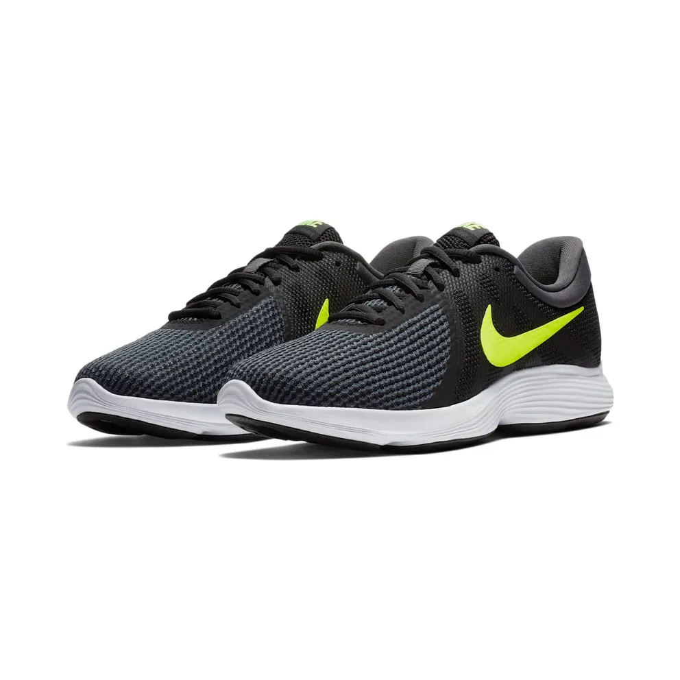 Nike Revolution 4 Black/Volt-Anthracite-White (908988-007)